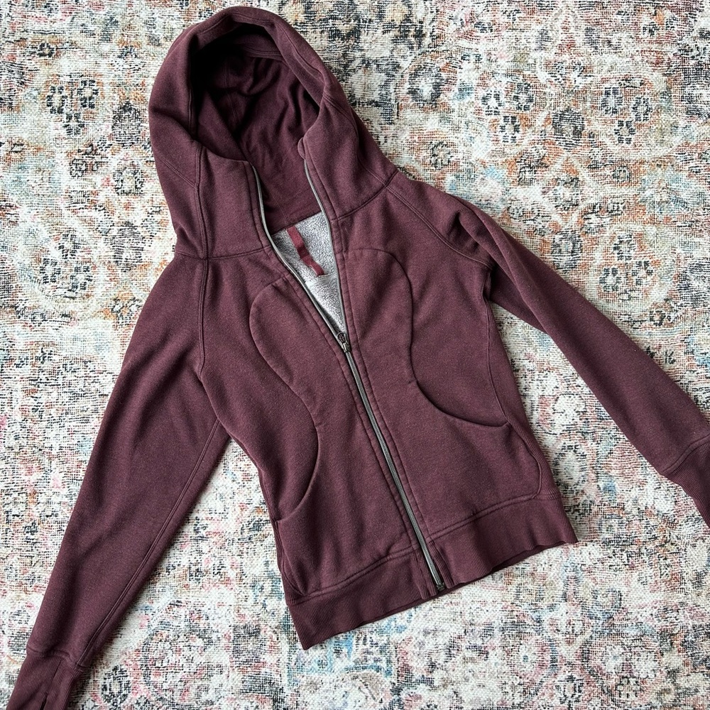 Lululemon scuba full zip women’s size 4